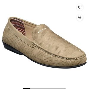 Tan pair are Stacey Adams men’s Loafers.